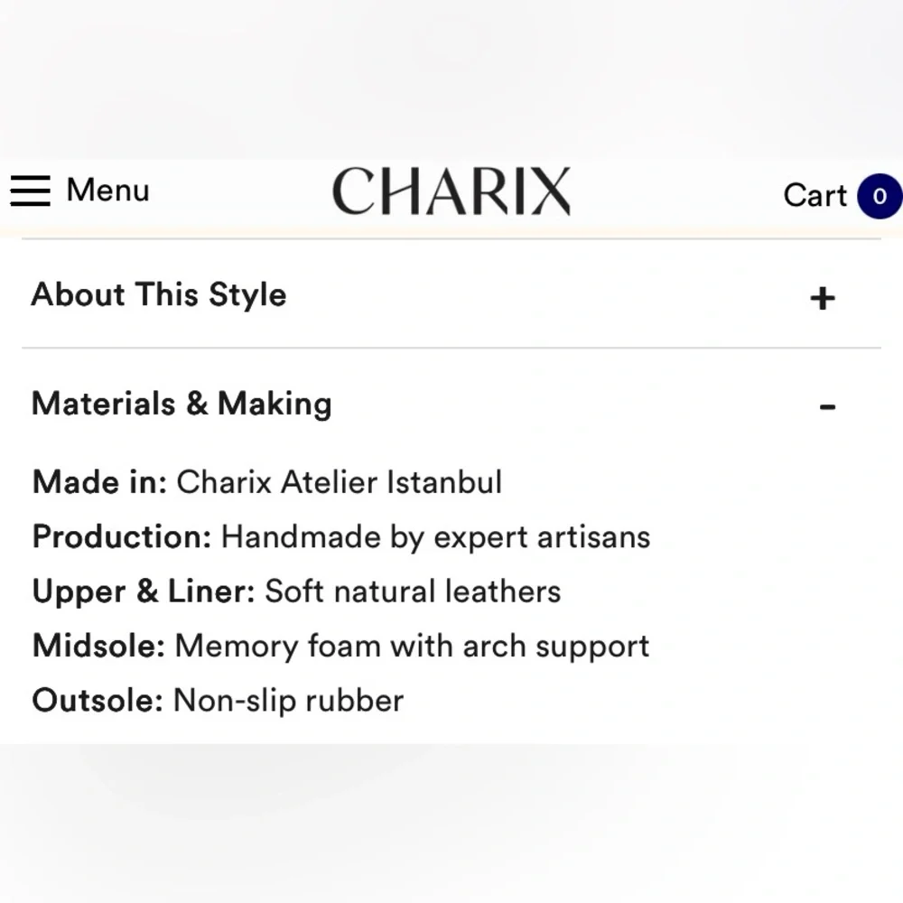 Charix artisan shoes, NWOT, Leather, sz. 37 - Picture 9 of 11